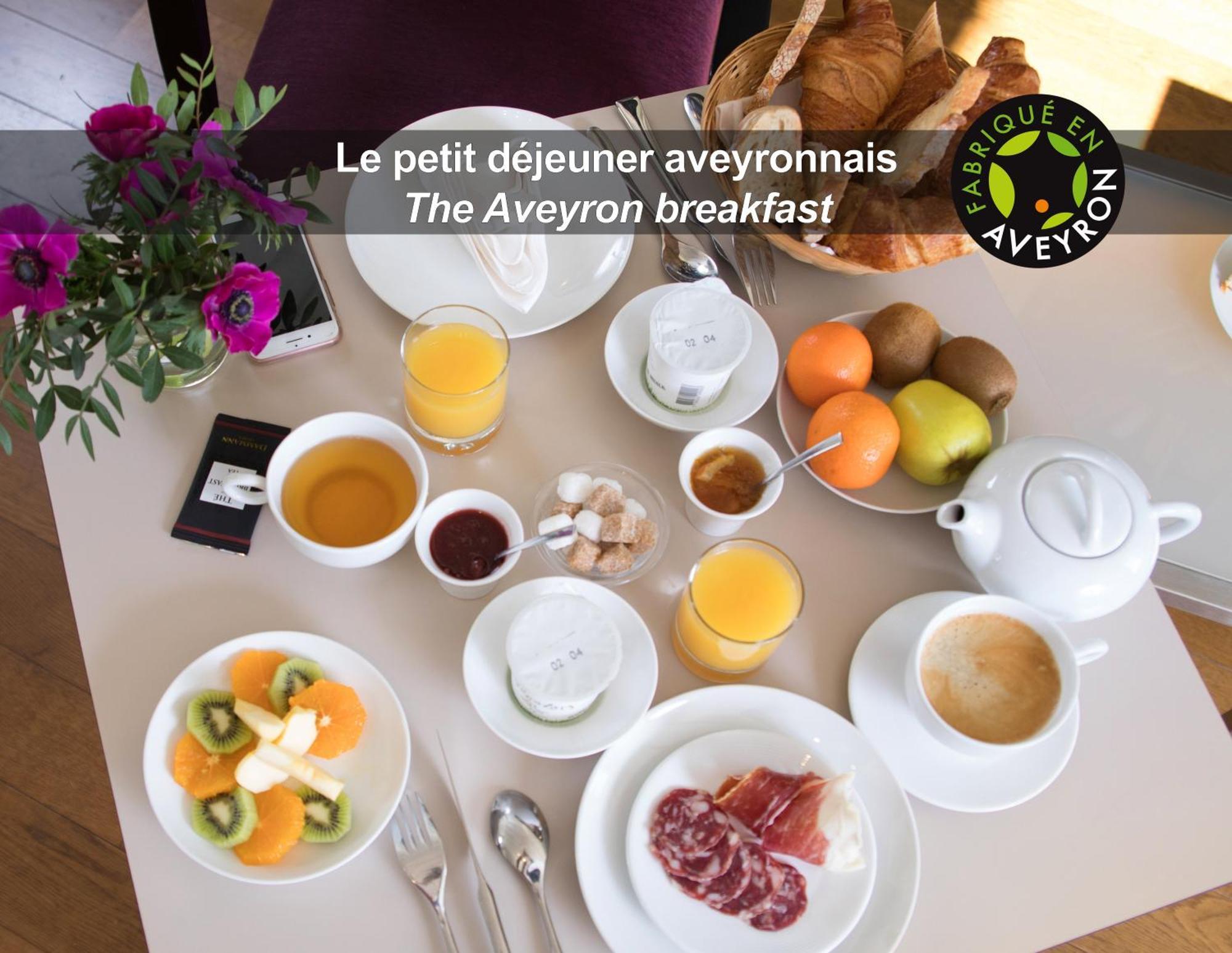Hotel La Ferme De Bourran Rodez - Parking Prive Gratuit Eksteriør billede