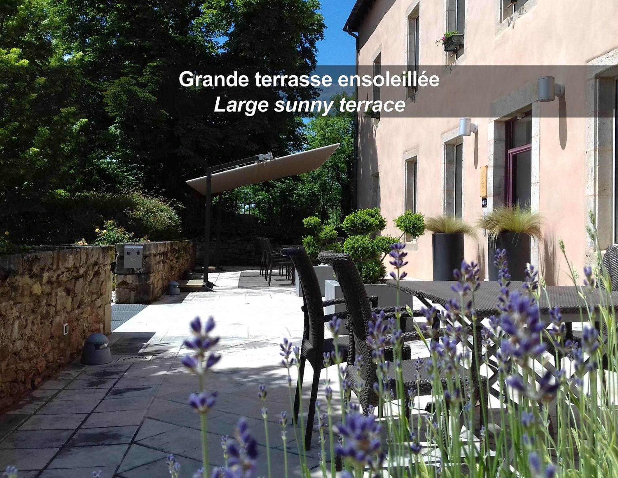 Hotel La Ferme De Bourran Rodez - Parking Prive Gratuit Eksteriør billede
