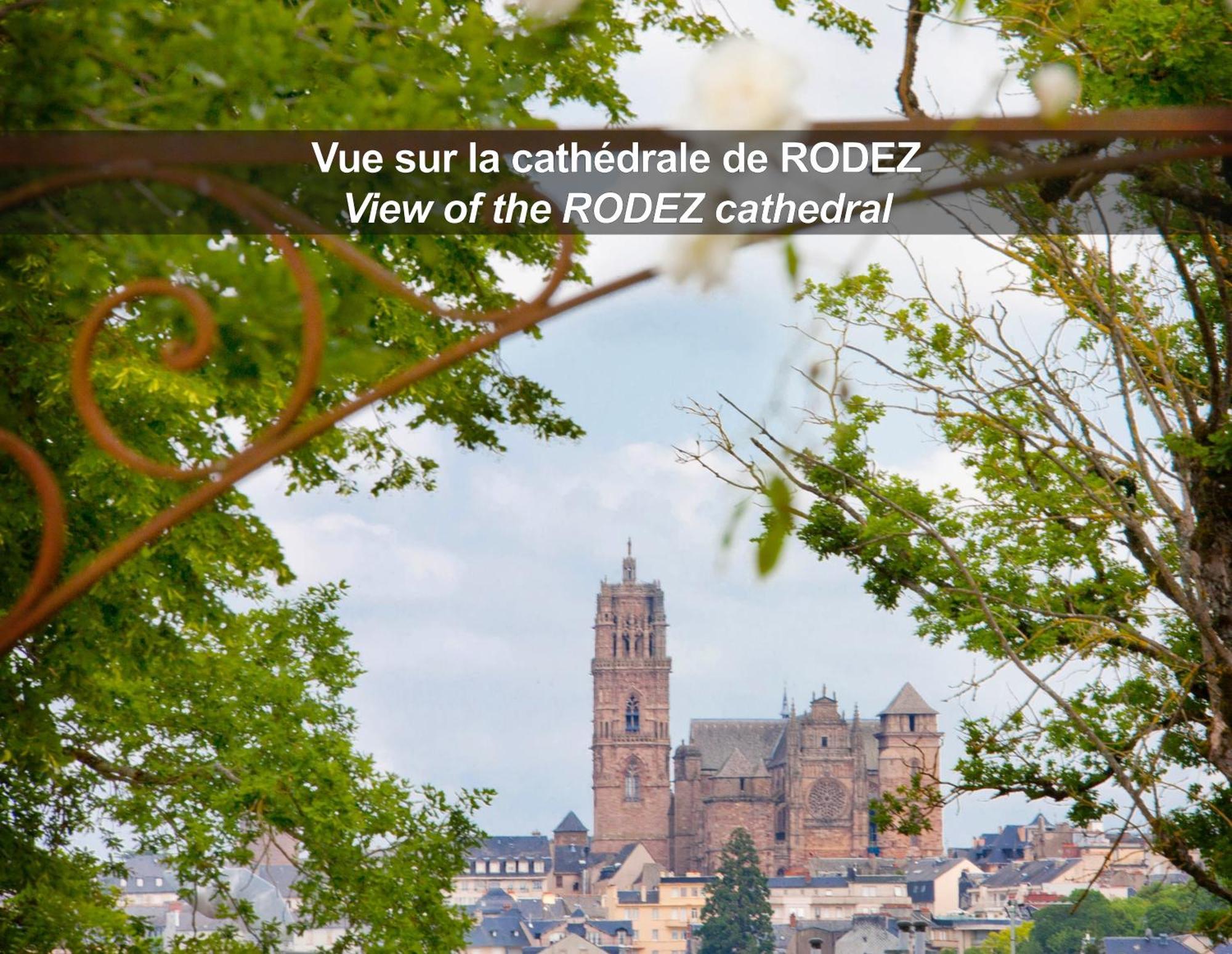 Hotel La Ferme De Bourran Rodez - Parking Prive Gratuit Eksteriør billede