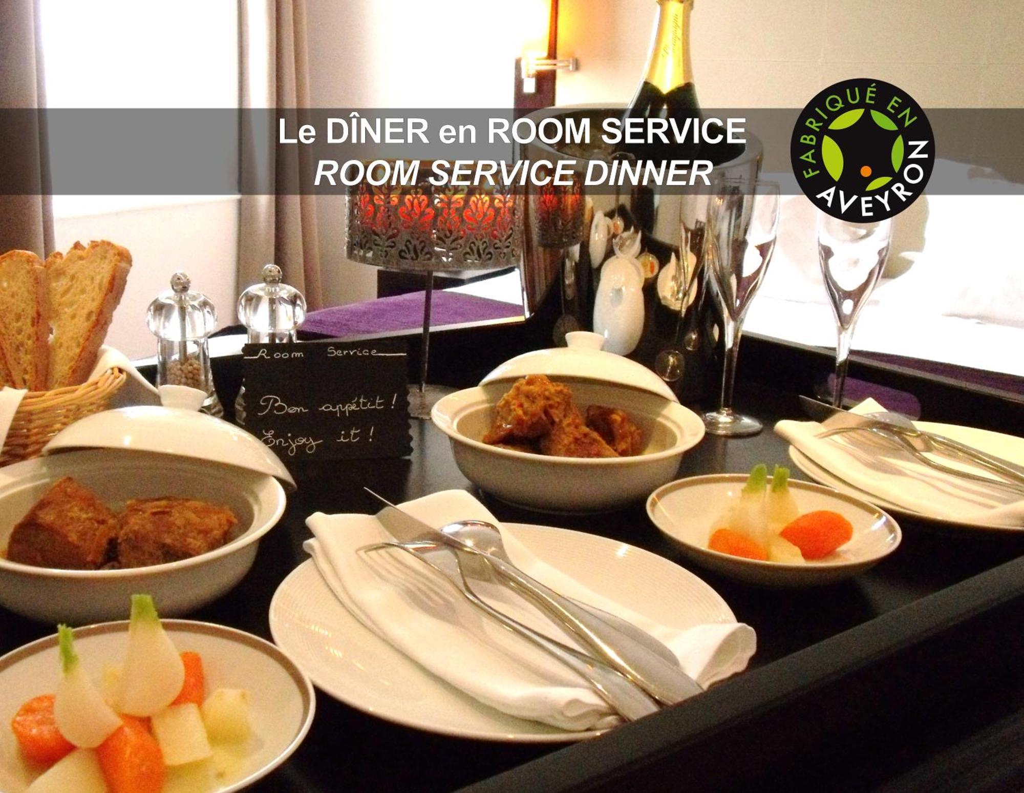 Hotel La Ferme De Bourran Rodez - Parking Prive Gratuit Eksteriør billede