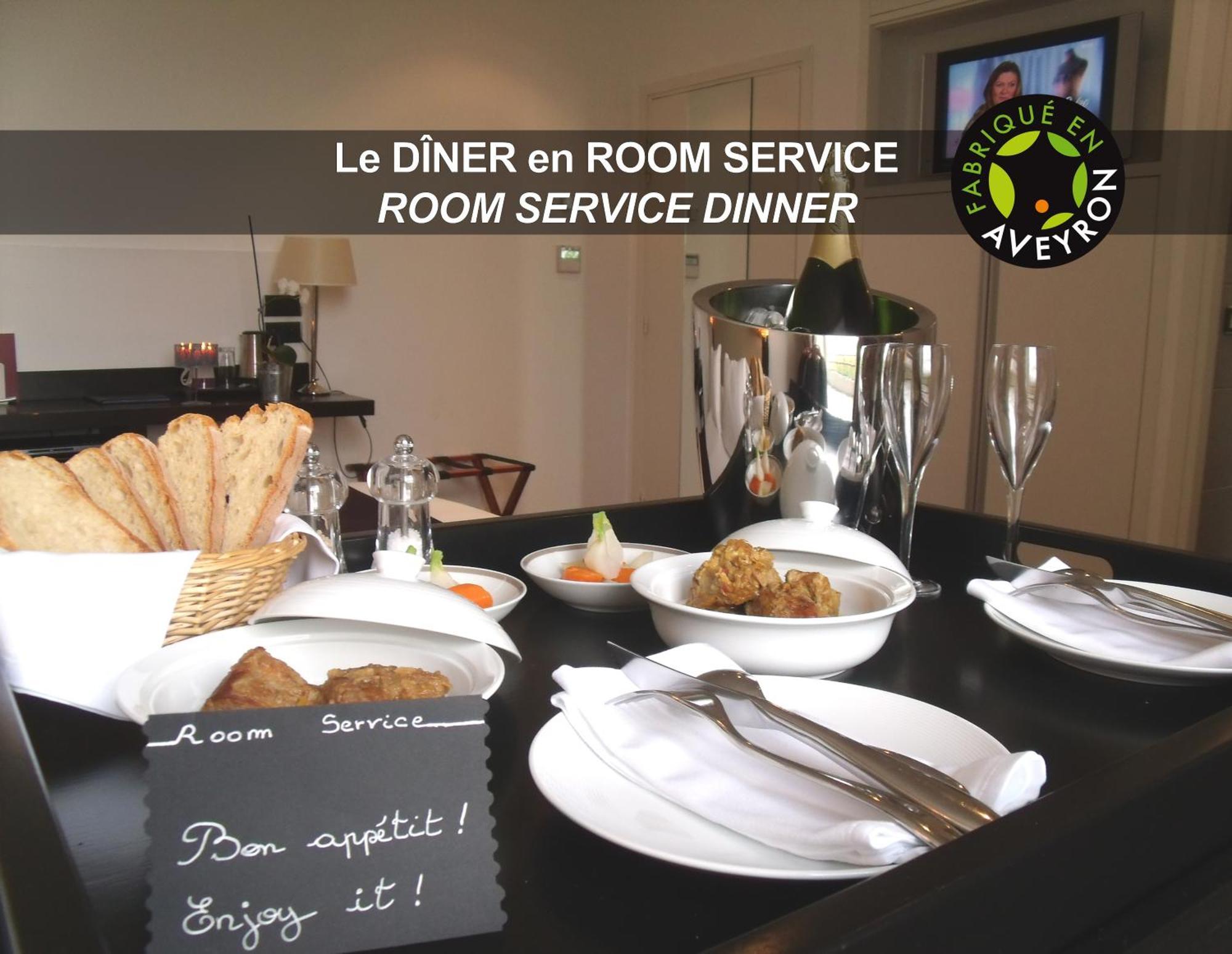 Hotel La Ferme De Bourran Rodez - Parking Prive Gratuit Eksteriør billede