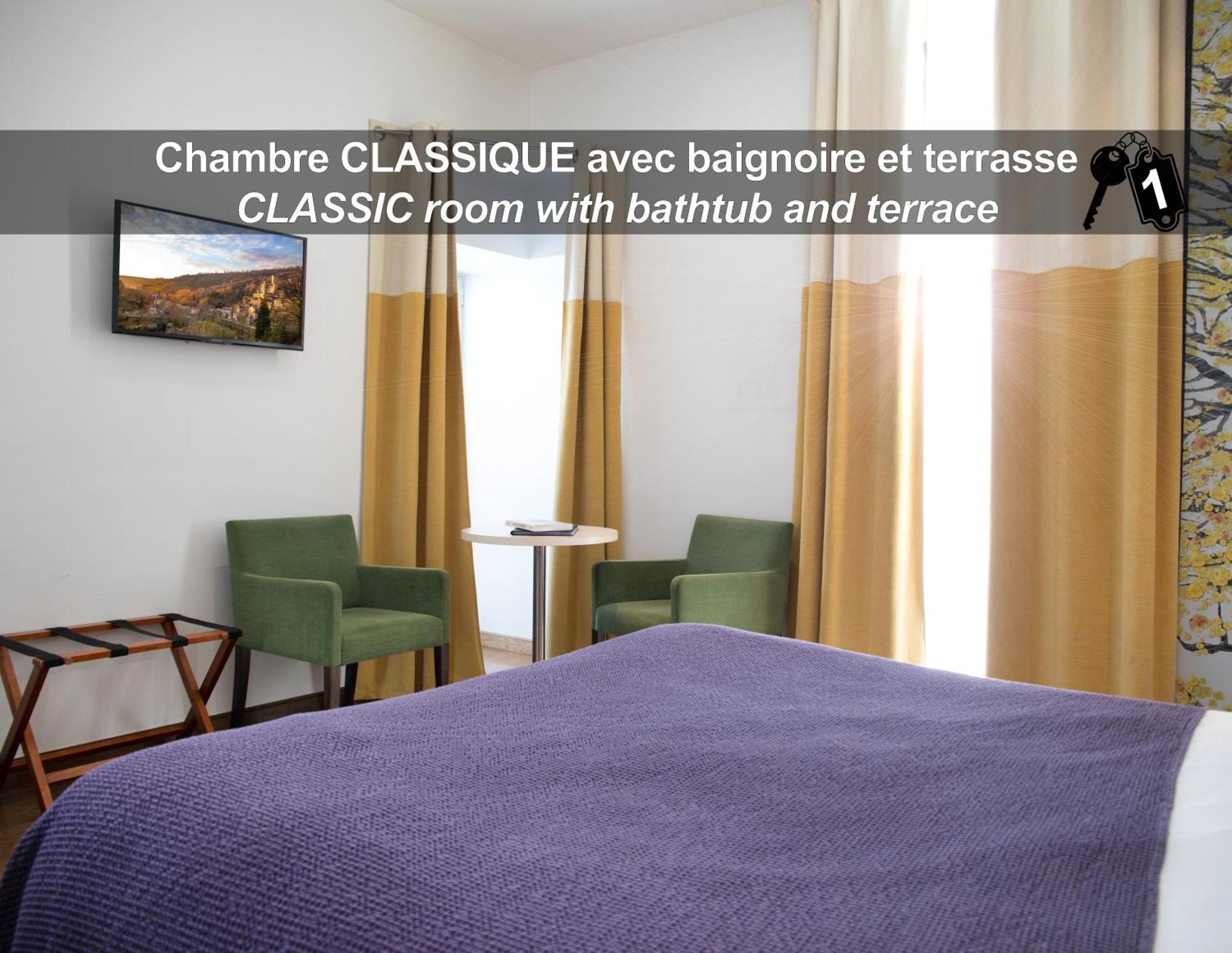 Hotel La Ferme De Bourran Rodez - Parking Prive Gratuit Eksteriør billede